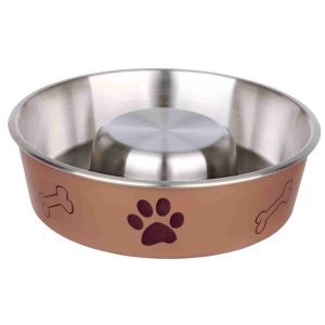 Posuda za halapljive pse 1,4L 21cm Inox Trixie 25249 - Img 2