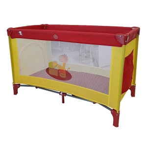 Prenosivi krevetac Baby Bear Origin 1 Nivo Žuto-Crvena 8054