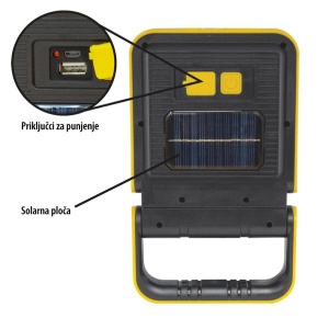 Prenosivi led reflektor 3W Prosto LRF3205 - Img 3