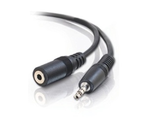 Produžni audio kabl E-Green 3.5mm M/Ž 3m crni - Img 2