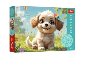 Puzzle 60 delova Happy dog