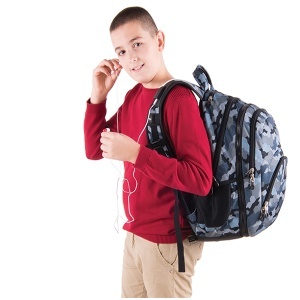 Ranac 2u1 Teens Gray Army Pulse 121797 - Img 4