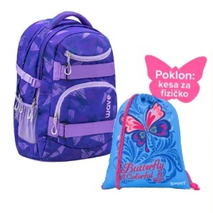 Ranac za školu 338-72/A Purple Sunset Belmil 87043