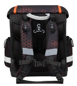 Ranac za školu Belmil Classy 403-13 Basket Inferno 32x19x36cm - Img 4
