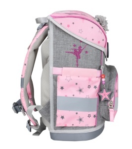 Ranac za školu Belmil Compact 405-41 Ballet light pink 30,5x19x37cm - Img 2