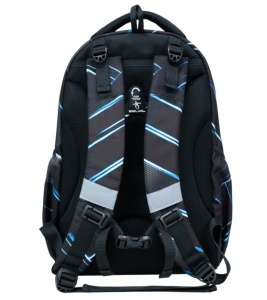 Ranac za školu Belmil Midi 338-36 Midnight Race-Cyber Storm 26x15x41cm - Img 3