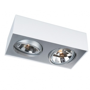 Reflektor Bloq plate/spiral bela Philips 57002/31/LI