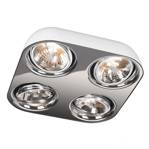 Reflektor Doloq plate/spiral bela Philips 57134/31/LI