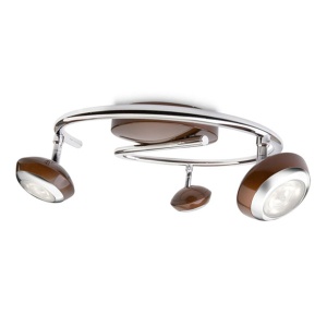Reflektor Sepia plate/spiral braon Philips 57179/44/16