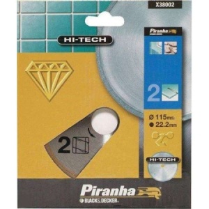 Rezna ploča Black + Decker Piranha Hi-Tech X38002 za pločice 115mm
