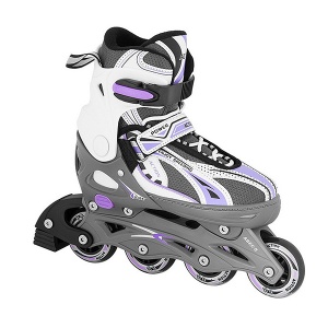 Roleri PW-126B-44 ljubičasto beli S vel 33-36 3090138