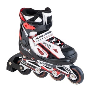 Roleri PW132B-23 crveno sivi ALU M vel 35-38 3090224
