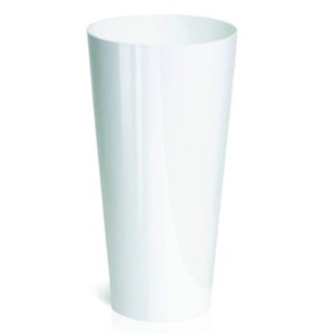 Saksija Tubus Slim 40x77cm Bela Prosperplast PR DTUS400S-S449