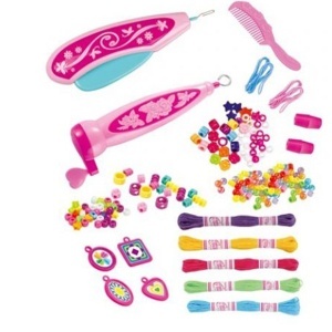 Set 2 u 1 sa perlicama za kosu Girls Creator 863719 - Img 2