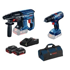 Set akumulatorskih alata - čekić + bušilica-odvrtač GSR 180-LI Bosch 0615990M31