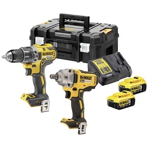 Set akumulatorskih bušilica DeWalt DCK2077P2T