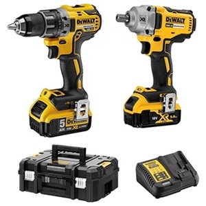Set akumulatorskih bušilica DeWalt DCK2077P2T - Img 2