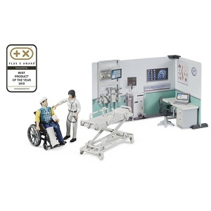 Set ambulantna ordinacija sa figurama i opremom Bruder 627119 - Img 2