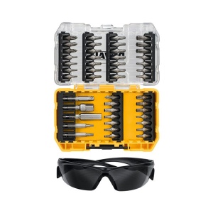 Set nastavaka odvijača 47 delova i zaštitne naočare DeWalt DT70704