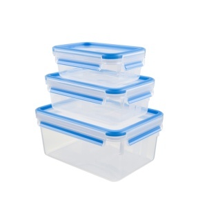 Set plastičnih posuda Emsa Clip and Close 3/1 K3028912