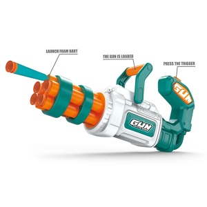 Set sa puškama,metkićima i limenkama Sniper Gun 854394 - Img 2