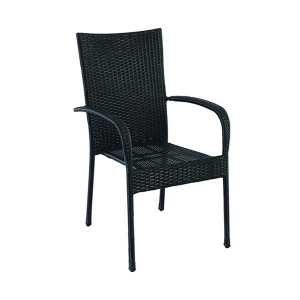 Set stolica od ratana Bay 6 kom crna Green Bay AG088819 - Img 2