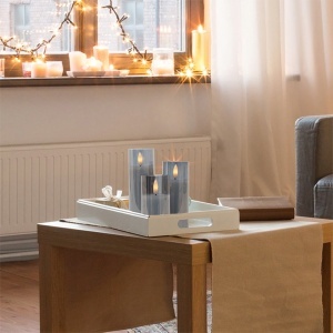 Set ukrasnih voštanih LED sveća sa efektom plamena Home CDS3 - Img 2