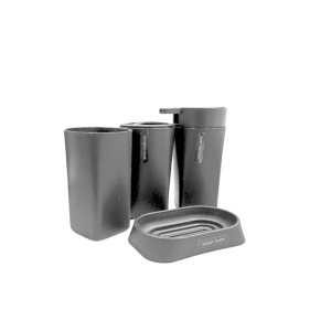 Set za kupatilo Basic 1/4 siva 024310