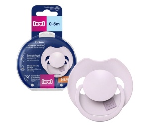 Silikonska Dinamična Varalica 0-6m 1 Kom Ljubičasta Lovi Prime 34/420