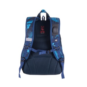 Školski ranac 2u1 Teens Blue Dimension Pulse 121912 - Img 3
