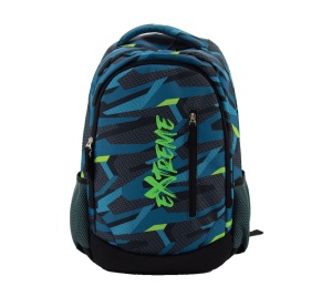 Školski Ranac Octopus Ex-2310 Blue Black 45x27x17cm plava