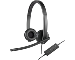 Slušalice sa mikrofonom Logitech H570e USB stereo crno-sive - Img 3