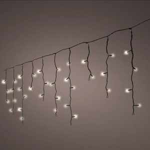 Spoljašnji novogodišnji LED svetleći niz 750cm Toplo bela Lumineo Icicle 494825 - Img 3