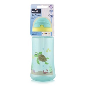 Sportska Šolja sa Slamčicom 300ml Zelena Lorelli 10200930003 - Img 2