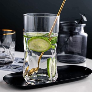 Staklena čaša za piće,ice coffee 425 ml Rock 6/1 JS5180-3 - Img 2