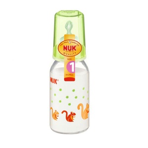 Staklena Flašica silikon 125ml Nuk / 747008.3