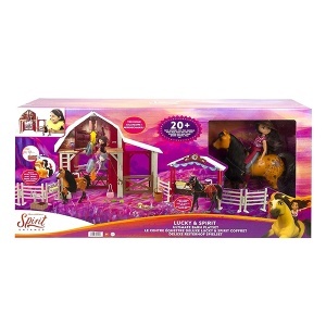 Štala sa figurama Laki i Spirit Mattel 000999 - Img 4