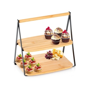 Stalak za serviranje 2 nivoa 28x20x27,5cm Vilde 139764