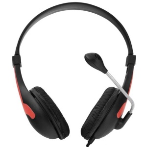 Stereo slušalice s mikrofonom ESPERANZA CHARM BLACK / RED EH158R - Img 2