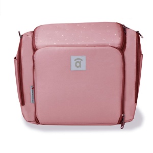 Stolica za hranjenje i torba Asalvo Go anywhere booster Sushi Pink 20758 - Img 2