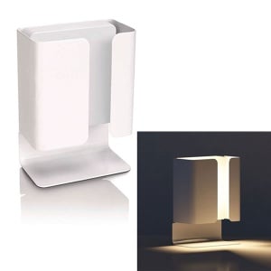 Stona lampa Novum bela Philips 36054/31/16