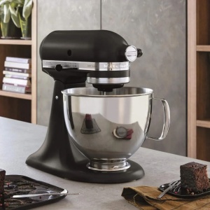Stoni mikser 300W 4,8L mat crna KitchenAid Artisan KA5KSM125EBM - Img 4