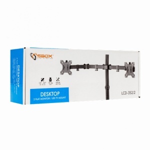 Stoni nosač za dva monitora LCD-352/2 SBox 558 - Img 3