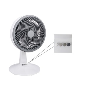 Stoni ventilator 24,5cm Prosto DF10A/WH - Img 2