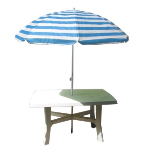 Suncobran 180cm plavi 203935