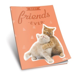Sveska Best friends forever A4 meki povez na linije UNL-0742l