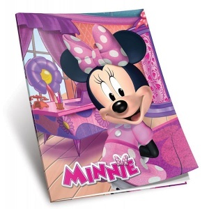 Sveska Disney Minnie Roze A5 meki povez linija 52454-l4