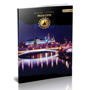 Sveska Gradovi Moscow A4 format Tvrdi povez Spirit