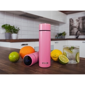 Termos boca LED 280ml mat roze Noveen NOTB2116 - Img 3