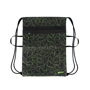 Torba za fizičko Spirit Street 28 47x34cm crna fluo zelena